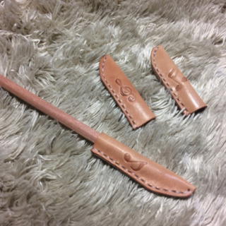✏️音譜刻印 ✏️えんぴつレザーキャップ ✏︎ 3個セットの画像