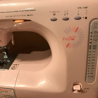 JAGUAR ジャガー ミシン本体 Y037パールピンクの画像
