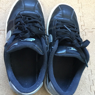 ★NIKE ナイキ 23cm ブラック × シルバー