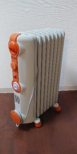 デロンギ　オイルヒーター(オレンジ)