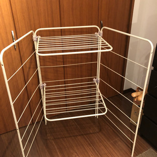 無料★室内／屋外干しランドリーラックの画像
