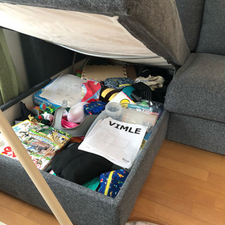 引き取り限定※約13万円のカウチソファー