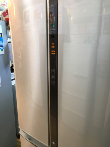 美品 2013年製 Panasonic パナソニック 470Lフレンチドア冷蔵庫 NR-F477TM nanoe ECONAVI 日本製