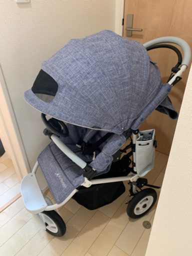 エアバギー ココブレーキEXメランジデニム ベビーカー