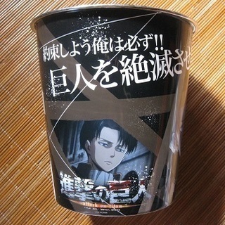 進撃の巨人　インテリアボックス　中美品　リヴァイ