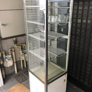 サッポロビール 冷蔵庫 レトロ 冷蔵ショーケース ※ジャンク品 希少 当時物の画像