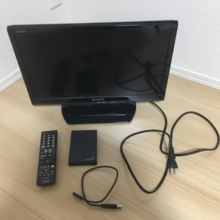 ︎ 【☆値下げしました☆】SHARP AQUOS 液晶カラーテレビ(19インチ) 