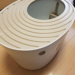 【取引中】中古アイリスオーヤマ　上から猫トイレ