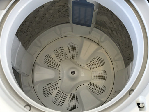 美品！パナソニック 全自動洗濯機 8.0kg◇エコナビ パワフル滝洗い 泡洗浄◇NA-FA80H6-W ホワイト◆JWP-0040