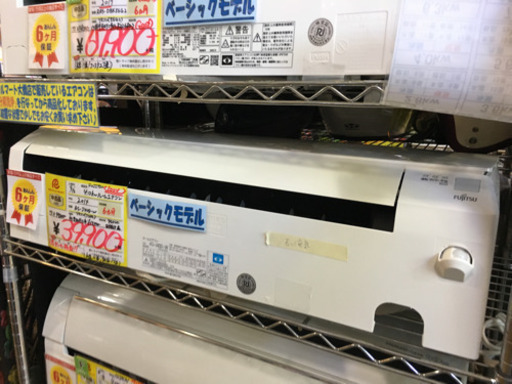 100V 2014年製 FUJITSU 富士通 4.0kwルームエアコン AS-J40D-W