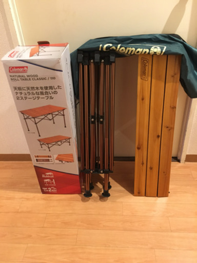 【限定品、廃番品】ナチュラルウッドロールテーブル クラシック
