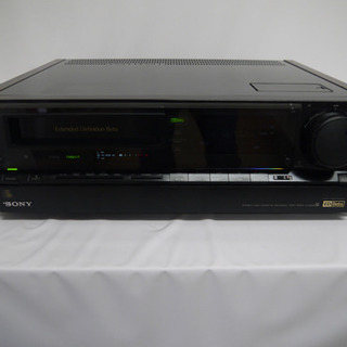 ①SONY ベータビデオデッキ EDV-9000  箱無し