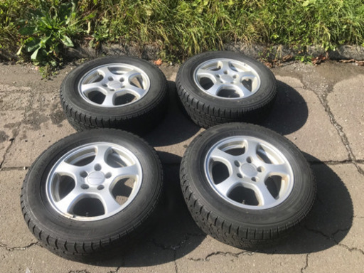 中古 GOOD YEAR グッドイヤー 205/65R15 スタットレス ホイールセット
