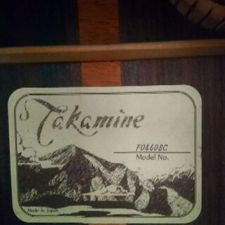 Takamine　エレアコ　FD460SC&ハードケースの画像
