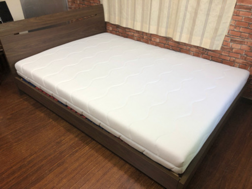 【送料無料】【美品】Granz グランツ ダブルサイズベッド マットレスセット