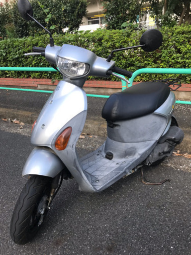 【良好】 原付 スズキ レッツ4 シルバー 4st