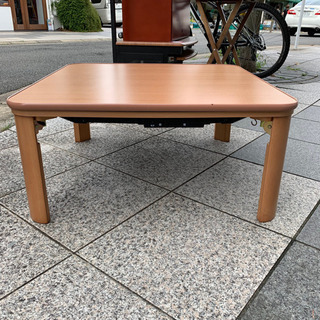 #2834 ナカムラ 天然木フラットヒーターこたつ