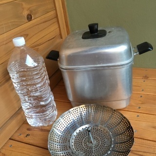 超お得！蒸し器 & ステンレス製調理器具　実用品 最近まで使用の画像