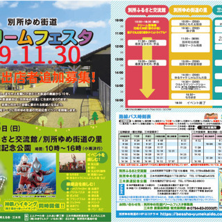 【出店者追加募集中！！】11月30日開催決定！ドリームフェスタ　...