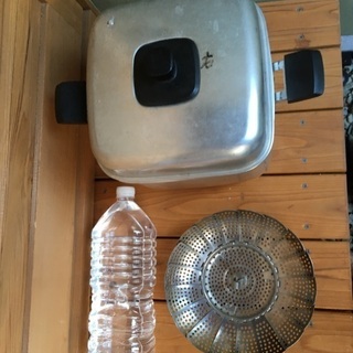 超お得！蒸し器 & ステンレス製調理器具　実用品 最近まで使用の画像