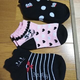 あげます！ 新品★子供用靴下3足