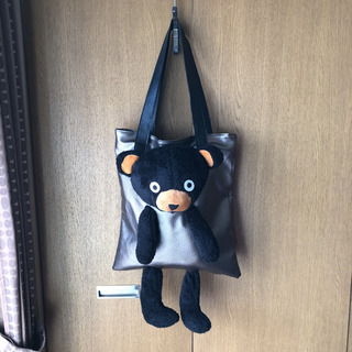 くまちゃん付きバックの画像