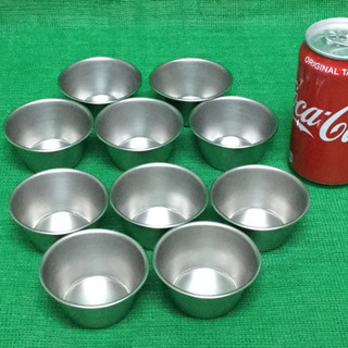 中古  プリンカップ  ステンレス　 上径6.7　　下径4.8　...