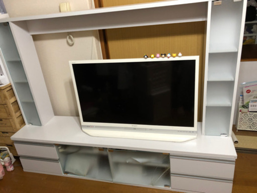 テレビ台 ホワイト