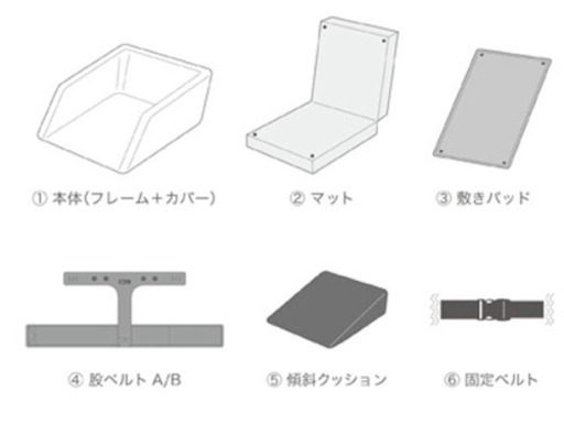 ファルスカ ベッドインベッドフレックス(ネイビー)