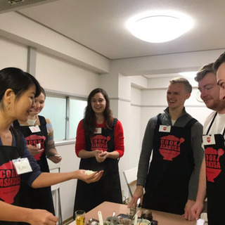 外国人向け料理教室のアシスタントしませんか(^｡^)の画像