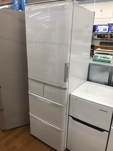 【安心の6ヶ月保障】SHARP（シャープ）5ドア冷蔵庫　SJ-PW42Y