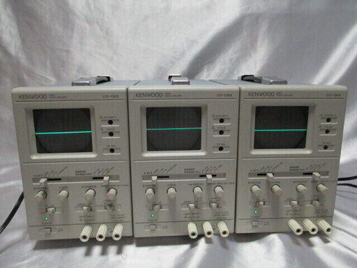 KENWOOD オシロスコープ　CO-1305　 5MHz 現状品　3台セット　ケンウッド