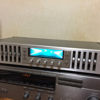 【グラフィックイコライザー】サンスイ RG-7