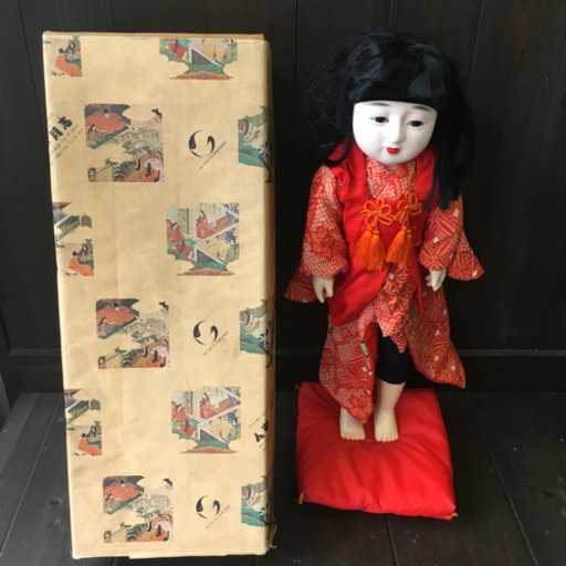 50年ほど前の物です。市松人形