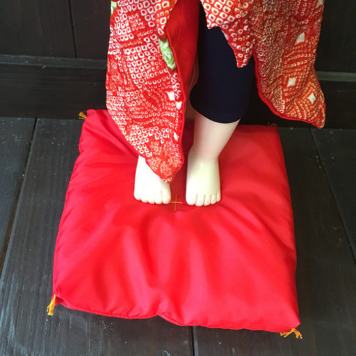 50年ほど前の物です。市松人形