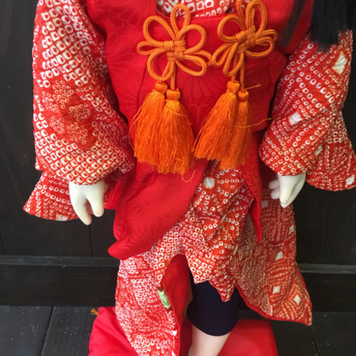 50年ほど前の物です。市松人形
