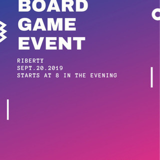 【限定バー貸切】ボードゲームオフ会参加者募集‼️