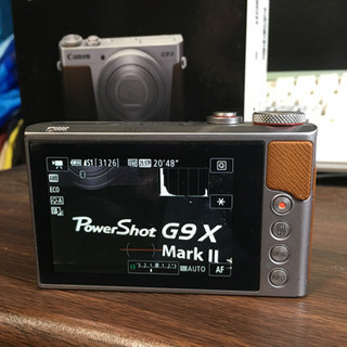 canon高級コンパクトデジタルカメラPower shotG9Ⅹmark 2の2024年3月7日まで長期保証付き。2019/10/01、39000円に値下げしました。2019-10-14、更に38000円に値下げです。の画像