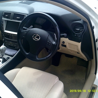 レクサスIS３５０低走行73200の画像