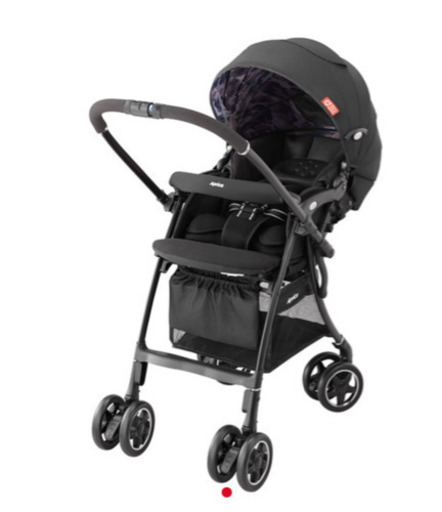 ベビーカー ラクーナ カモフラブラック