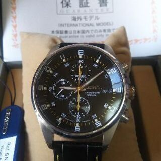 SEIKO 海外版 クロノグラフ