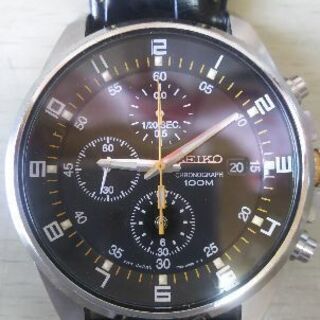 SEIKO 海外版 クロノグラフの画像