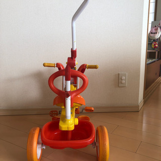 [お取引決定しました]中古品  アンパンマン三輪車の画像