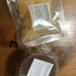 【ボタニカルソープ&バスソルト】マークスアンドウェブ