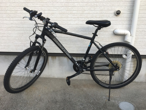 Bridgestone—マウンテンバイク　鍵・ライト・クリーナー・カバー付き