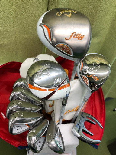 一部新品！Callaway fillyフルセット☆レディースゴルフクラブセット