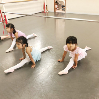 バレエ幼児クラス生徒募集。