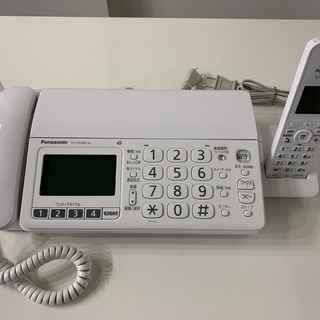 【50％値下げ】パナソニック　Panasonic　 FAX電話機...