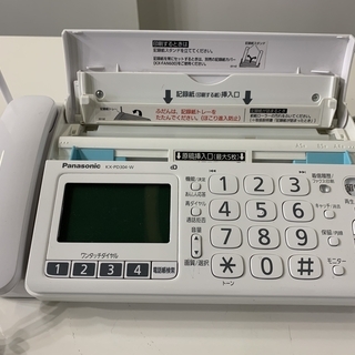 【50％値下げ】パナソニック　Panasonic　 FAX電話機 KX-PD304DL 　おたっくす ファックス電話機の画像