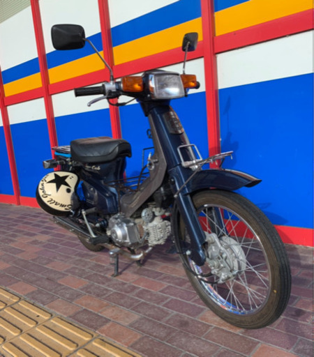 【限定値下げ】スーパーカブ カスタム 50cc 4速 セル付き 調子良好 走行少な目